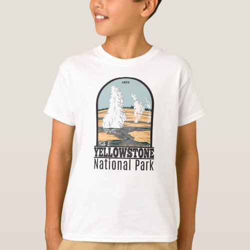 Yellowstone National Park Norris Geyser Basin  T_Shirt