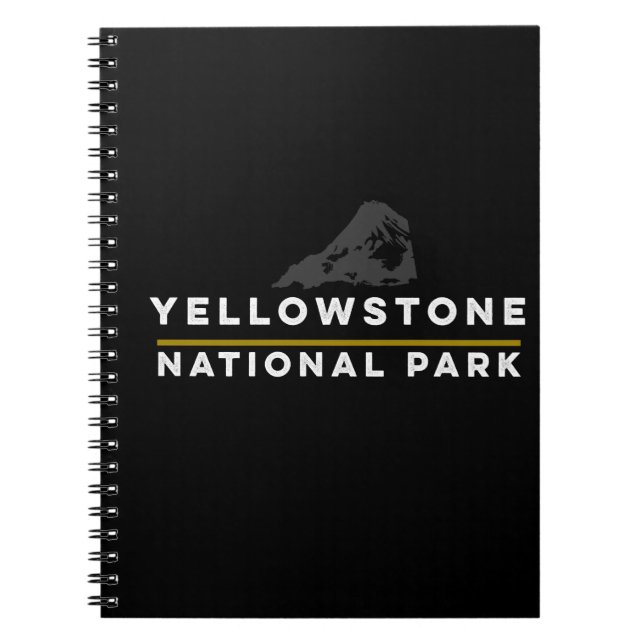 Yellowstone National Park Notebook (Front)