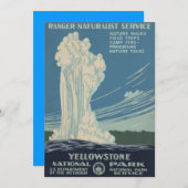 Yellowstone National Park Old Faithful (Front/Back)