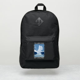 Yellowstone National Park Old Faithful Distressed Port Authority&#174; Backpack