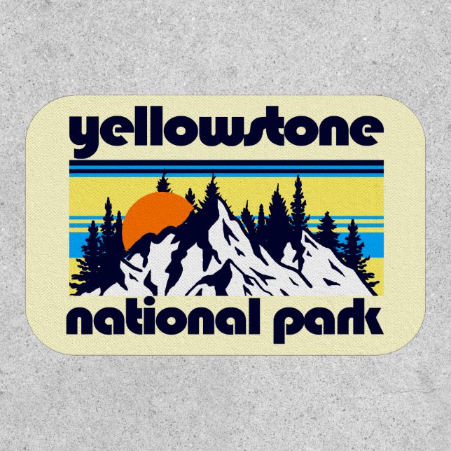 Yellowstone National Park Patch (Front)