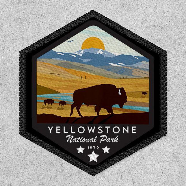 Yellowstone National Park  Patch (Front)