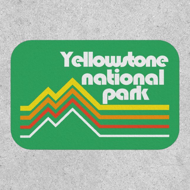 Yellowstone National Park Patch (Front)
