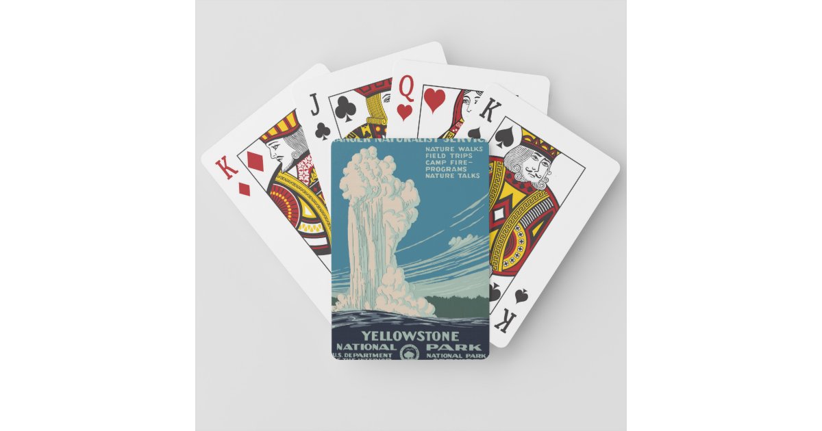 Yellowstone Playing Cards