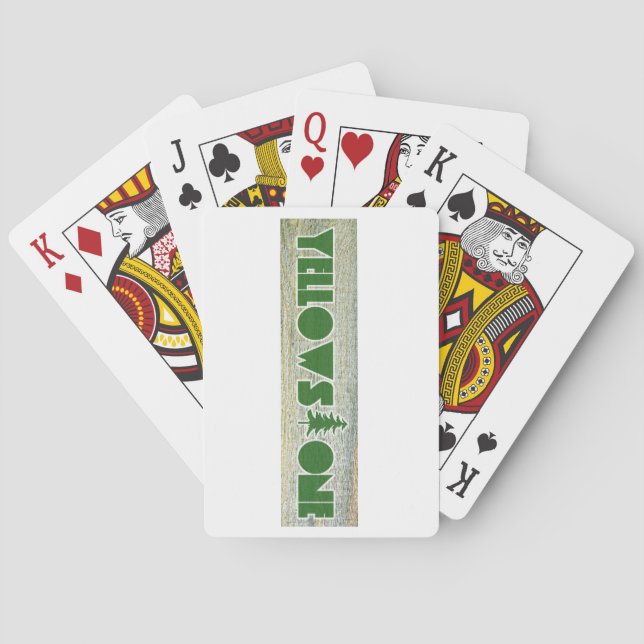 Yellowstone National Park Poker Cards (Back)