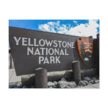 Yellowstone National Park Postcard