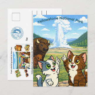 Yellowstone National Park Postcard