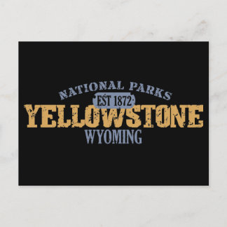 Yellowstone National Park Postcard