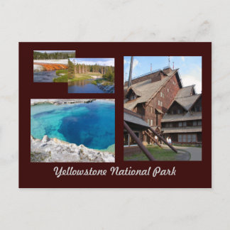 Yellowstone National Park Postcard