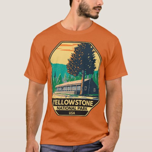 Yellowstone National Park Roosevelt Lodge Cabins 1 T_Shirt