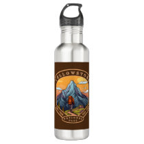 Protect Parks Black Metal Water Bottle - Shop Americas National Parks