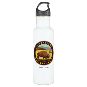 Yellowstone National Park Stainless Steel Water Bottle