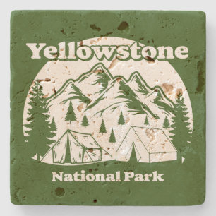 Yellowstone National Park Stone Coaster