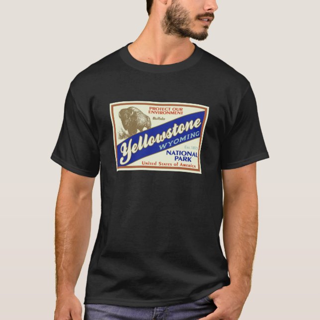 Yellowstone National Park T-Shirt (Front)