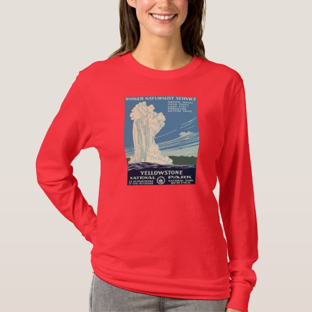 Yellowstone National Park T-Shirt (Front)