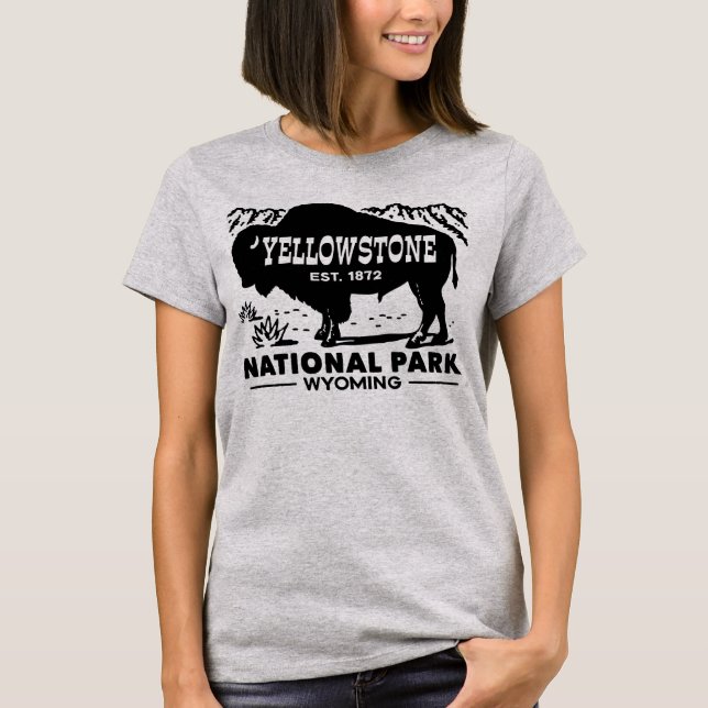 Yellowstone National Park T-Shirt (Front)