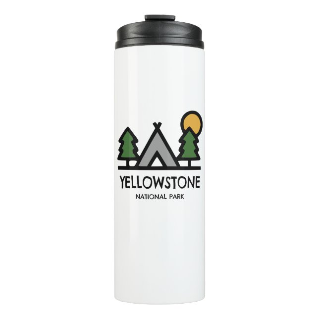 Yellowstone National Park Thermal Tumbler (Front)