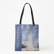 Yellowstone National Park Tote, Old Faithful Bag