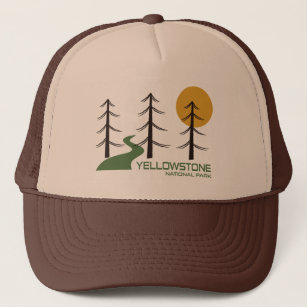 Yellowstone National Park Trail Trucker Hat