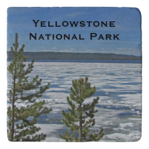 Yellowstone National Park Travel USA Landscape Trivet