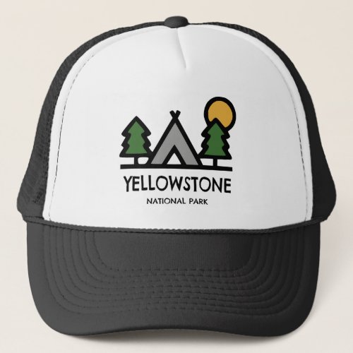 Yellowstone National Park Trucker Hat