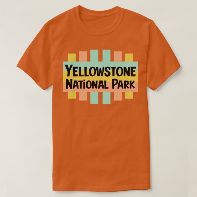 Yellowstone National Park TShirt 8 (Design Front)