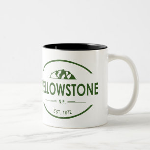 Yellowstone National Park Two-Tone Coffee Mug