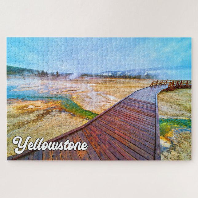 Yellowstone National Park, United States Jigsaw Puzzle (Horizontal)