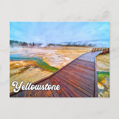 Yellowstone National Park United States Postcard