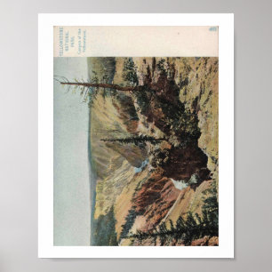 Yellowstone National Park, Vintage Poster