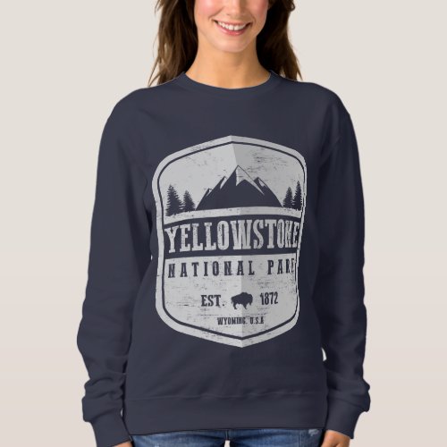 Yellowstone National Park Vintage Sweatshirt