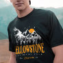 Yellowstone National Park Wolf Mountains Vintage T-Shirt