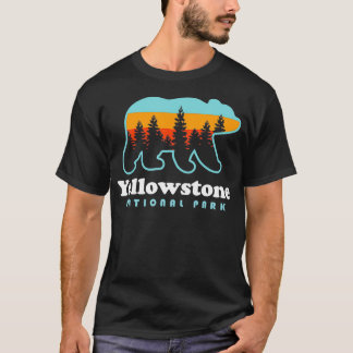 Yellowstone National Park Wyoming Bear Men Women T T-Shirt