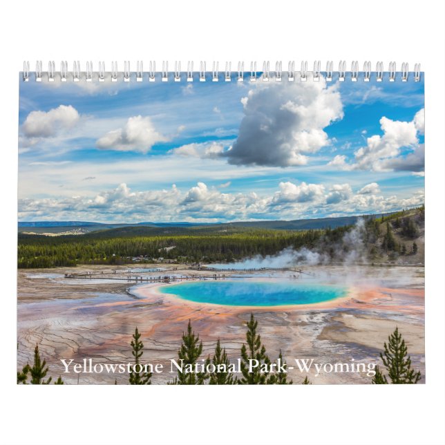Yellowstone National Park-Wyoming Calendar (Cover)