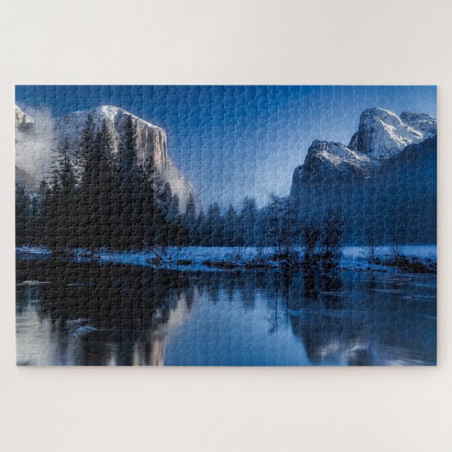 Yellowstone National Park Wyoming Landscape Jigsaw Puzzle (Horizontal)