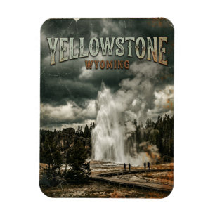 Yellowstone National Park Wyoming Magnet