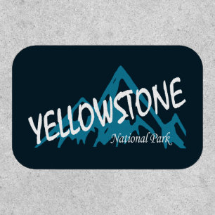 Yellowstone National Park Wyoming Montana Mountain Patch