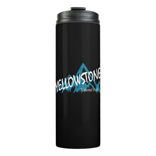 Yellowstone National Park Wyoming Montana Mountain Thermal Tumbler