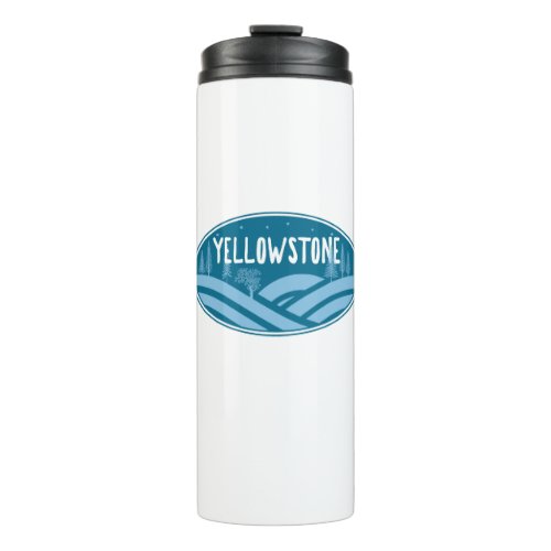 Yellowstone National Park Wyoming Montana Outdoors Thermal Tumbler