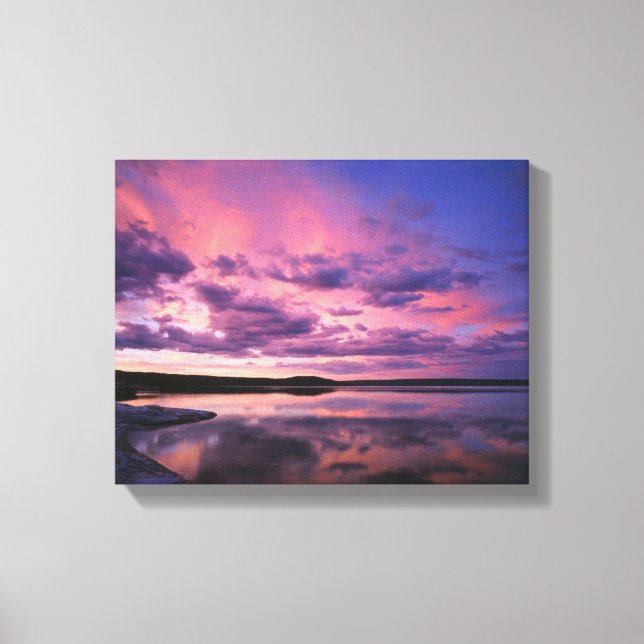 Yellowstone National Park, Wyoming. USA. Canvas Print (Front)