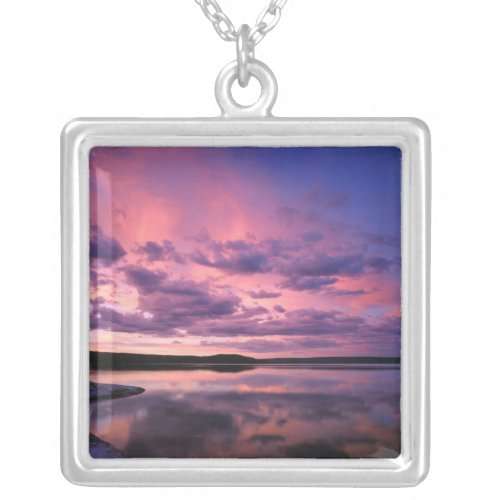 Yellowstone National Park Wyoming USA Silver Plated Necklace