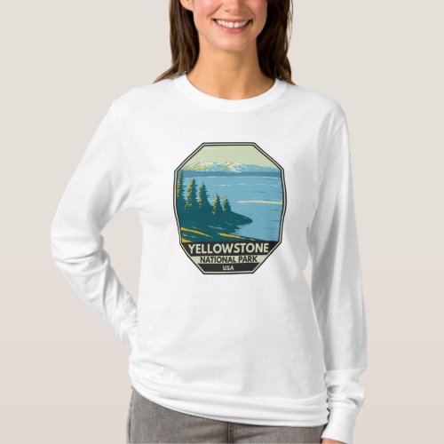Yellowstone National Park Yellowstone Lake Vintage T_Shirt