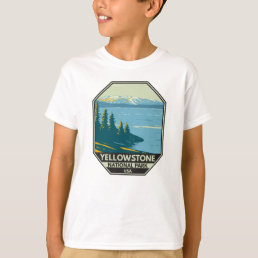Yellowstone National Park Yellowstone Lake Vintage T-Shirt