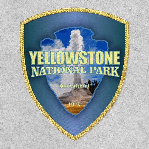 Yellowstone NP arrowhead Patch