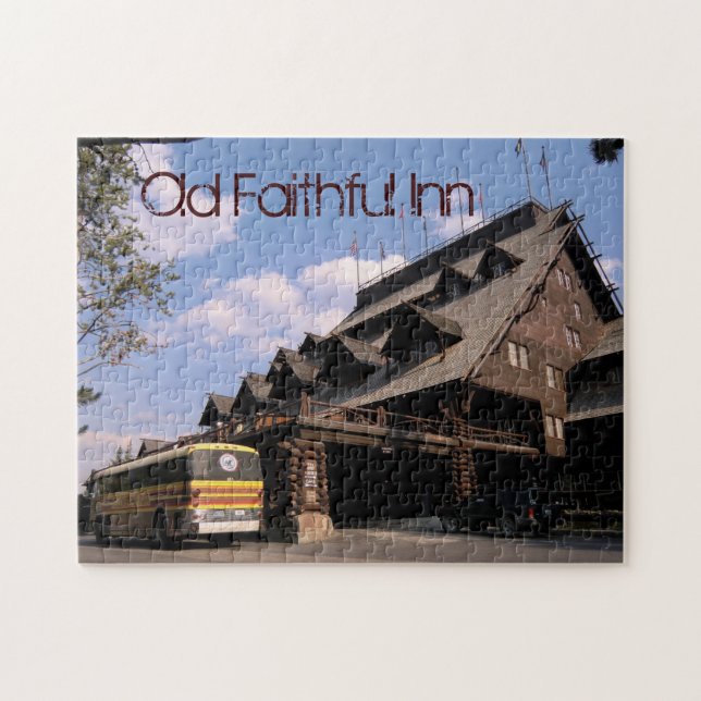 Yellowstone Old Faithful Inn - Puzzle (Horizontal)