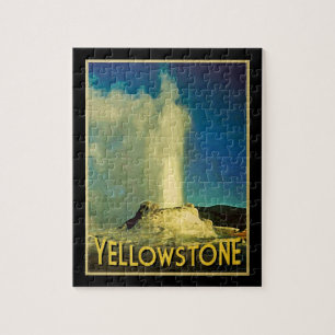 Yellowstone Old Faithful Jigsaw Puzzle