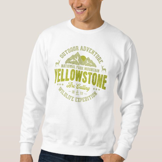 Yellowstone Outdoor Adventure  Sweatshirt (Front)
