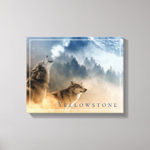 Yellowstone Park American Canvas Art