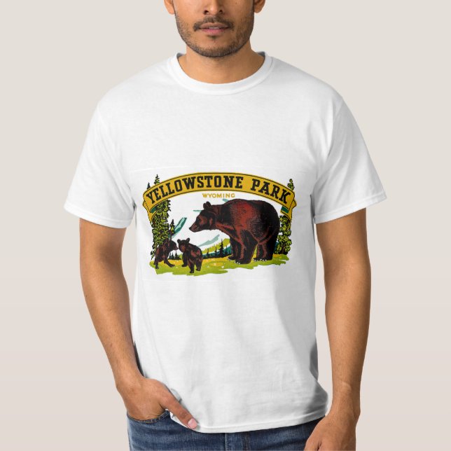 Yellowstone Park T-Shirt (Front)