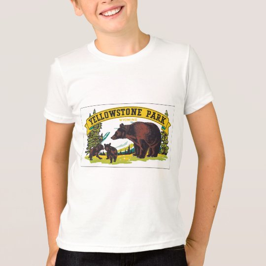 Yellowstone Park Wyoming, Vintage T-Shirt